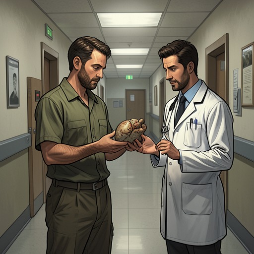 The Human Cost of the Kidney Donation from "The Good Nurse: A True Story of Medicine, Madness, and Murder". This thread follows the competing emotional claims surrounding Cullen’s offer to donate a kidney to Ernie Peckham.