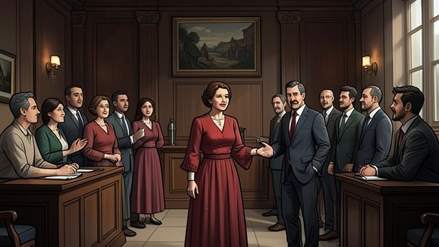 A Witness to Relief from "Just Mercy". From Witness to Celebration A changed courtroom Mrs. Williams’s presence accompanies the evidence that undermines Walter’s conviction.