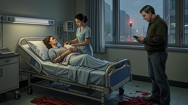 The Emergency Loss from "Nieuwe buren". The Future Interrupted A sudden crisis When Eva begins bleeding heavily, Peter drives her to the hospital through traffic while both struggle to comprehend…