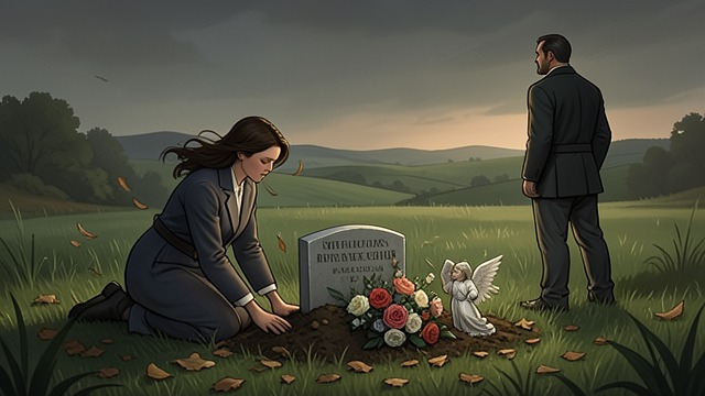 The Anniversary Farewell from "Nieuwe buren". Saying Goodbye Without Erasure A ritual at the grave On the first anniversary of Lieve’s death, Eva tends the grave and speaks to her daughter as “Mama.” She…