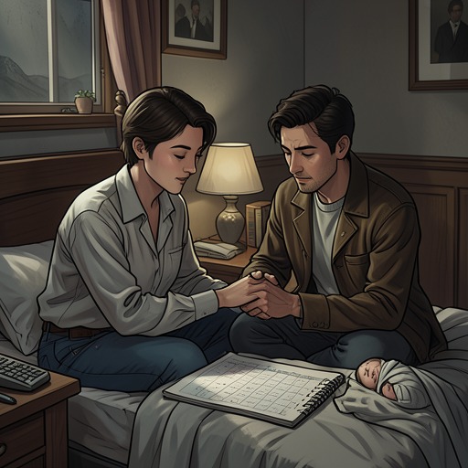 The Dream of Parenthood and Lieve’s Loss from "Nieuwe buren". This flow traces Peter and Eva’s shared desire for a child from hopeful attempts at conception through invasive treatment, Lieve’s stillbirth, and the grief…