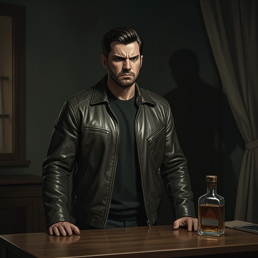 Steef's Unresolved Trauma from "Nieuwe buren". This thread traces how Steef's wartime and police trauma remain concealed beneath bravado until drugs and renewed violence expose the fear governing his life.