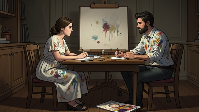 The Artist’s Companion from "Asylum". Becoming Someone Else Shared Creative Life Stella abandons cosmetics and domestic polish, helps run the loft, and sits for Edgar’s art.