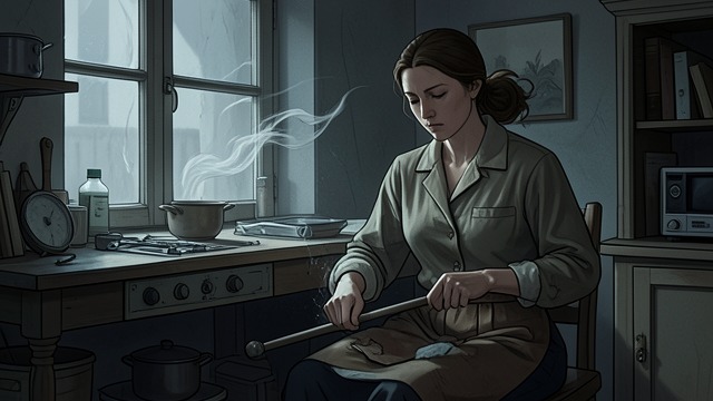 Work as Self-Preservation from "Asylum". A Day Held Together Repeated Tasks Stella continues cooking, cleaning, and doing laundry even as the marriage becomes cold and hostile.