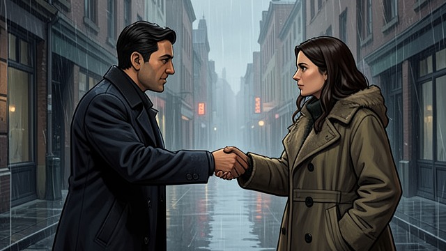 The Proposal from "Asylum". An Offer of Asylum Marriage as Security Peter proposes that Stella marry him after leaving the hospital.