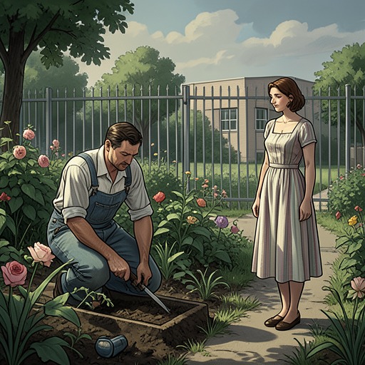 Stella and Edgar’s Forbidden Affair from "Asylum". This flow traces how a garden acquaintance becomes a consuming affair that dismantles Stella’s marriage and safety.