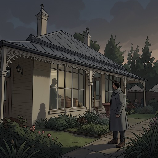 John Archer’s Watchful Role from "Asylum". This flow follows John Archer as a practical witness whose observations affect the hospital’s response to Edgar and Stella.