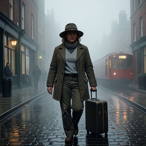 Stella’s Flight into the London Refuge from "Asylum". This flow follows Stella’s progression from furtive visits to a decisive abandonment of her family for Edgar.