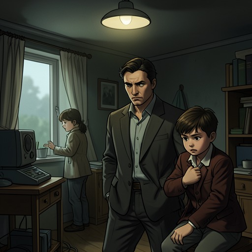 Max and Charlie’s Father-Son Bond from "Asylum". This flow traces Max’s relationship with Charlie as the father attempts to protect the child amid the collapse of the family.