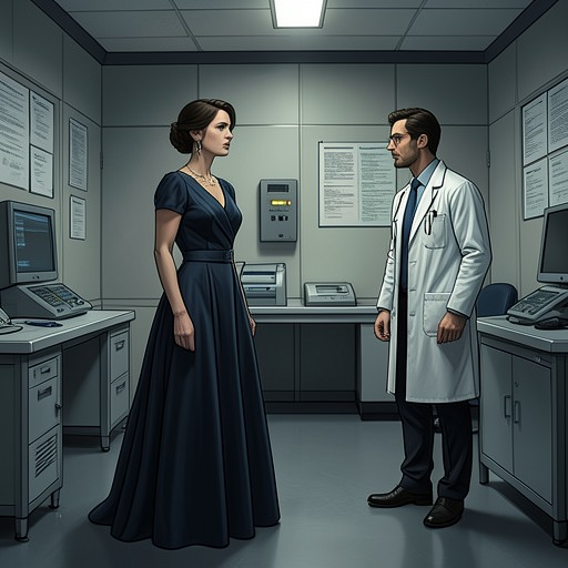Stella and Peter’s Compromised Friendship from "Asylum". This flow traces how an old friendship is transformed by Stella’s treatment, Peter’s desire, and the unequal authority of doctor and patient.