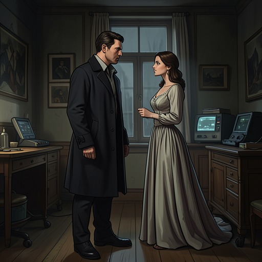 Edgar’s Jealousy and Stella’s Vulnerability from "Asylum". This flow traces the recurring cycle in which Edgar’s fear of abandonment becomes suspicion and violence, while Stella explains away the danger.
