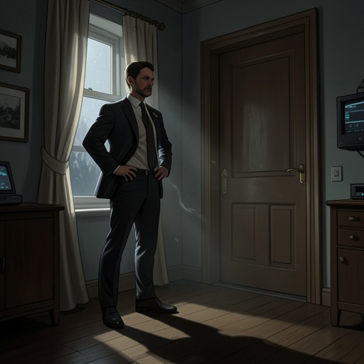Edgar’s Path from Confinement to Recapture from "Asylum". This flow traces Edgar’s escape, life underground, and eventual return to the hospital that had contained him.
