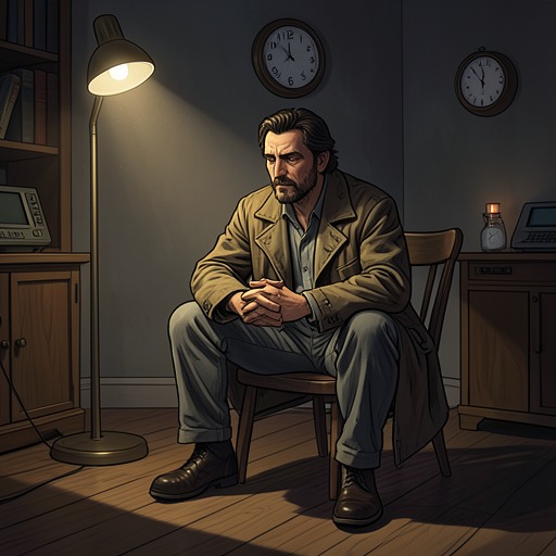 Max’s Descent into Isolation from "Asylum". This flow follows Max’s movement from ambition toward professional marginalization, grief, and self-neglect.