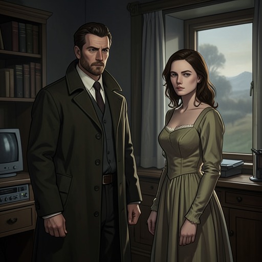 Edgar’s Repeated Failure to See Others Clearly from "Asylum". This flow traces the recurrent pattern in which Edgar replaces uncertainty about another person with a fixed, damaging interpretation.
