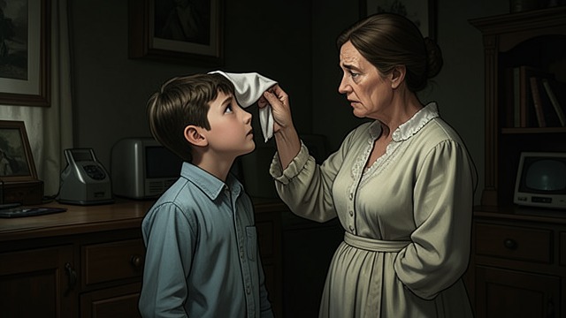 A Mother’s Protection from "Small Things Like These". A Mother’s Protection Care at the Wilsons’ Mansion Bill Furlong’s mother raises him within the household where she works, with Mrs Wilson’s support.