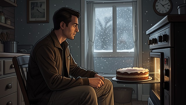 The Cake Baking Overnight from "Small Things Like These". The Cake Baking Overnight Staying awake Bill Furlong remains up while the Christmas cake bakes, listening to the household and the weather.