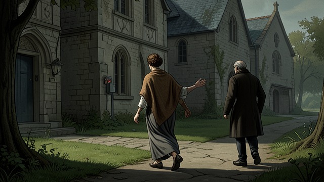 A Rescue without Reunion from "Small Things Like These". A Rescue without Reunion The mother brought out Bill Furlong takes Sarah away from the convent but cannot establish where her baby is.