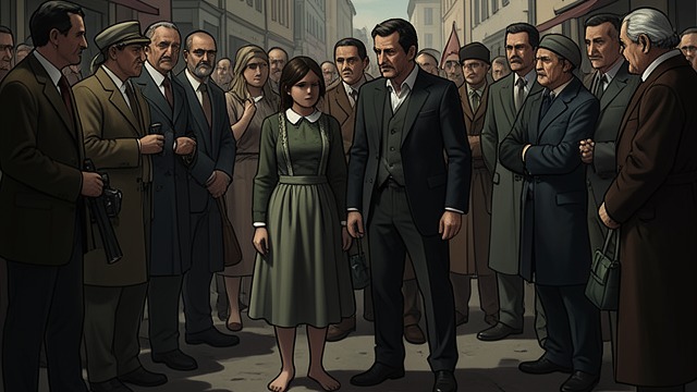 The Town Looks at Her from "Small Things Like These". The Town Looks at Her Recognition in public Neighbors notice Sarah Redmond’s bare feet and identify her as one of the laundry girls.