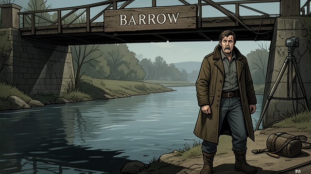 The River Crossing from "Small Things Like These". The River Crossing A town’s old story Bill Furlong thinks of a curse said to take three lives each year as he crosses the River Barrow.