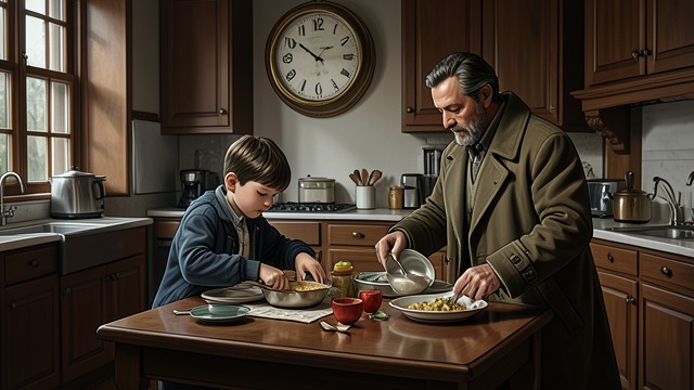 A Shared Household from "Small Things Like These". A Shared Household Daily care at the estate Ned lives and works at the Wilsons’ Mansion while Bill Furlong grows up there.