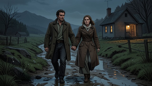 Care Beyond Kinship from "Small Things Like These". Care Beyond Kinship A stranger brought home Bill Furlong takes Sarah Redmond toward his home despite not being related to her.