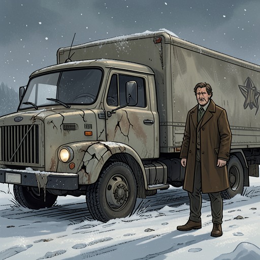 The Deteriorating Lorry from "Small Things Like These". The failing delivery lorry makes economic pressure tangible and forces Bill Furlong to balance family security against moral responsibility.