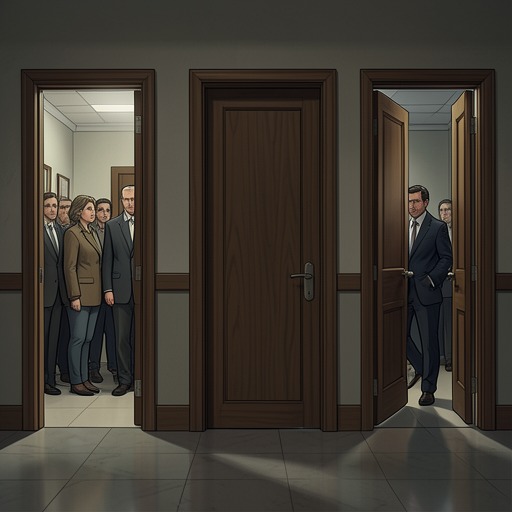 The Motif of Doors and Thresholds from "Small Things Like These". Repeated doors mark the difference between waiting, exclusion, institutional control, and the final choice to bring someone across a threshold into possible…