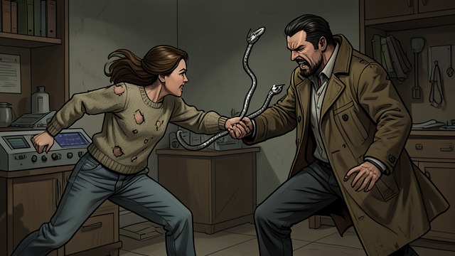The Cabin Attack from "Bones & All". The Cabin Attack A Grandfather Revealed Sullivan tells Maren that he is her grandfather and admits he has waited for her.