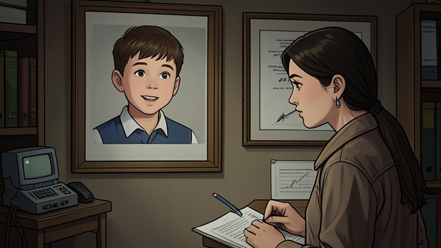 The Yearbook Photograph from "Bones & All". The Yearbook Photograph A Familiar Face Maren finds Frank’s high-school portrait and recognizes her own features in his face.