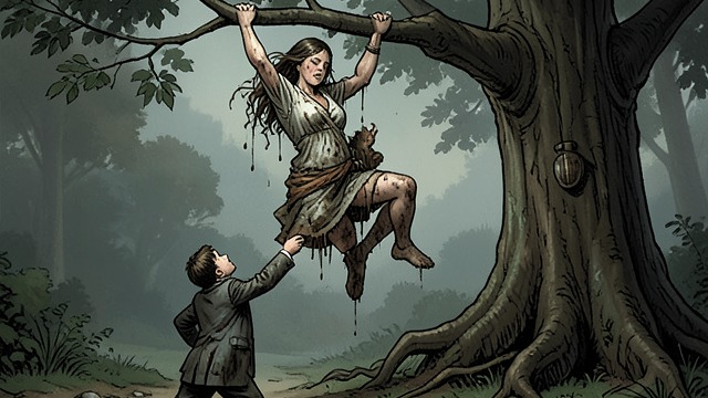 The Tree Rescue from "Bridget Jones: Mad About the Boy". Help in the Branches A Mother Stuck Bridget climbs a tree to help Billy Darcy and Mabel Darcy, only to become trapped with them.