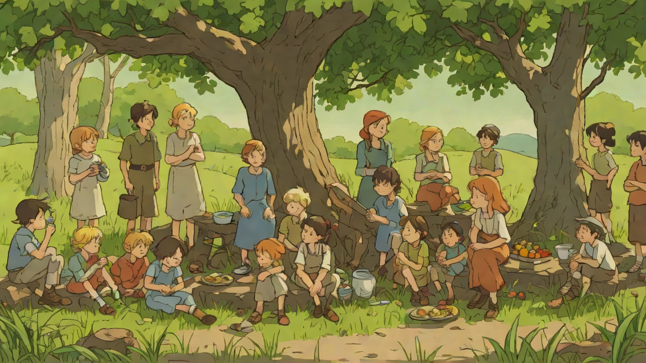 Children's Rebellion from "The Faraway Tree". Children's Rebellion Unsupervised Freedom The children open food, wear the Old Woman's clothes, and plan to sleep outdoors.