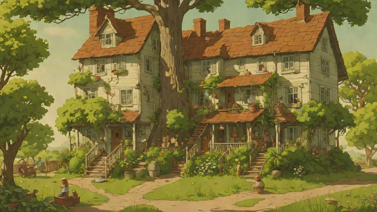 House in a Shoe from "The Faraway Tree". House in a Shoe Domestic Impossibility The giant shoe functions as a crowded cottage for many children.