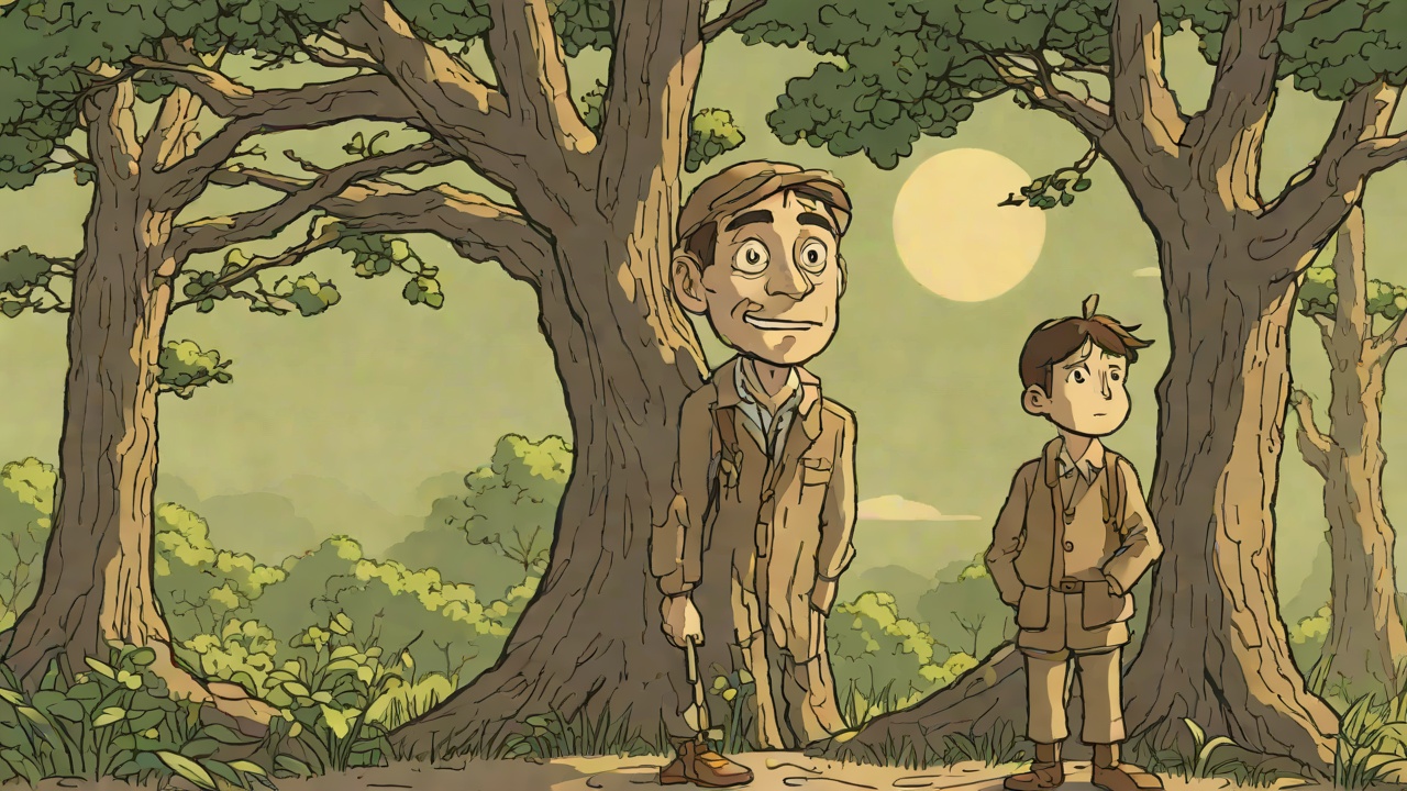 Round-Faced Companion from "The Faraway Tree". Round-Faced Companion Comic Difference Moon-Face's large face initially astonishes Dick.