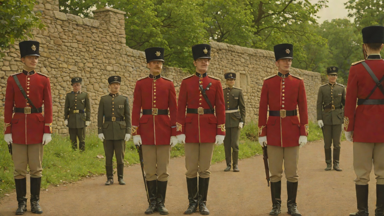 Borrowed Uniforms from "The Faraway Tree". Borrowed Uniforms Deception Jo and Dick buy toy soldier uniforms and march toward the fort. Their appearance persuades the guards to grant entry.