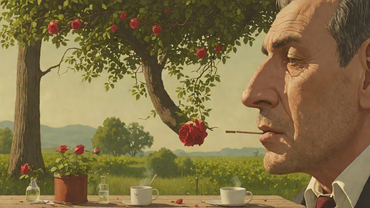 The Nose Disaster from "The Faraway Tree". The Nose Disaster Wrong Medicine The Saucepan Man hears a nose-growing medicine as a rose-growing medicine and drinks it.