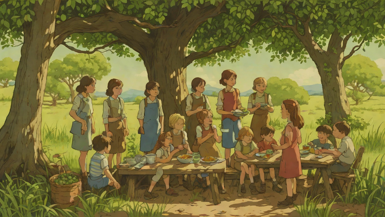 Children as a Unit from "The Faraway Tree". Children as a Unit Divided Strengths Jo knows the routes, Bessie and Fanny manage food and care, and Dick supplies restless curiosity.