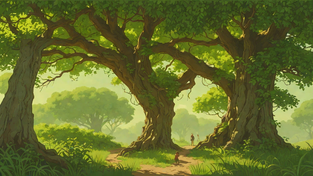 First Tree Expedition from "The Faraway Tree". First Tree Expedition Entering Wonder Dick crosses the ditch and experiences the whispering wood before climbing The Faraway Tree.