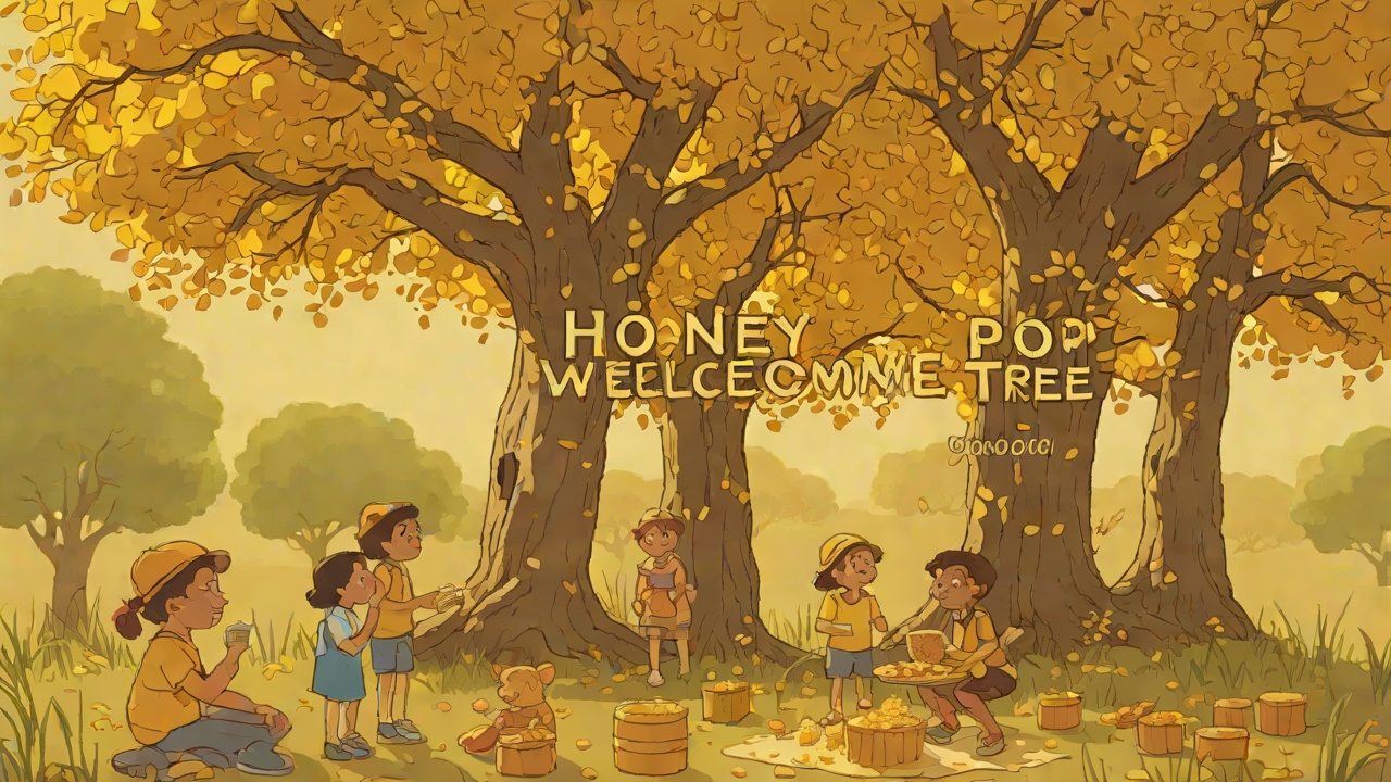 Honey Welcome from "The Faraway Tree". Honey Welcome Shared Treat Pop Biscuits burst into honey, giving the children and their friends a common pleasure.