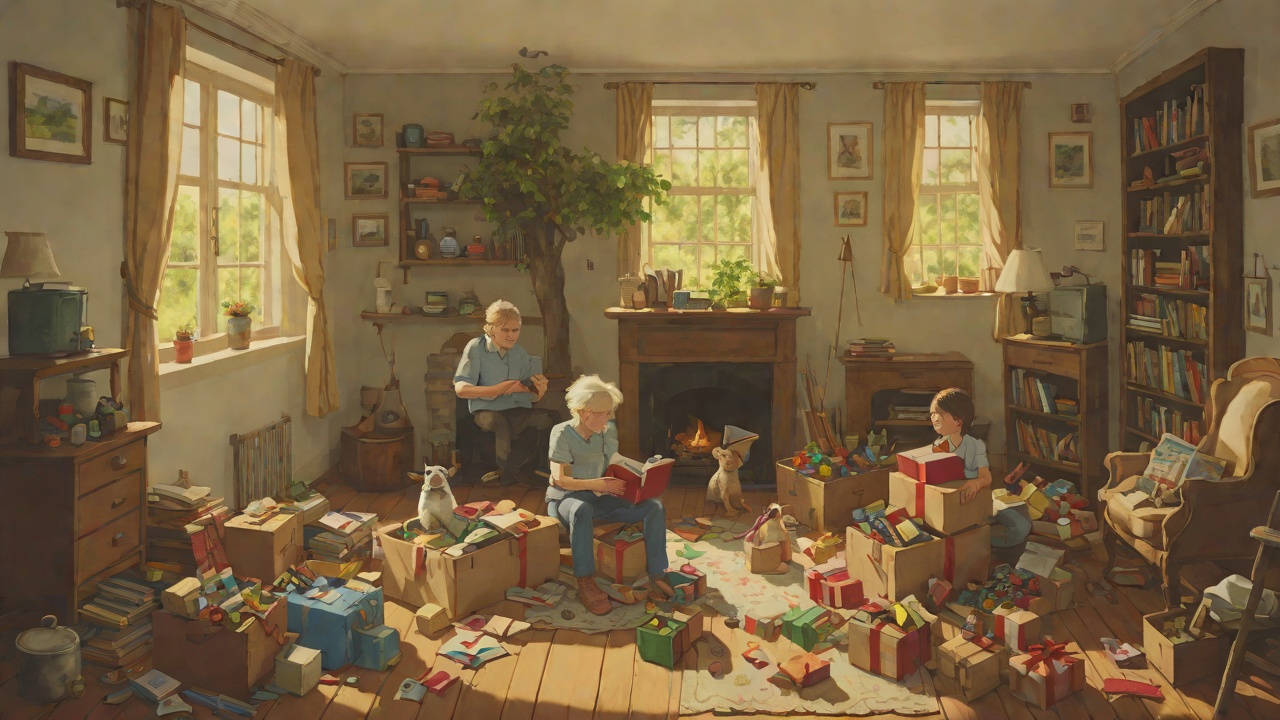 Gifts for Home from "The Faraway Tree". Gifts for Home Parents Remembered The children choose useful objects for Mother and Father. The upper land's abundance is brought into the household as care.