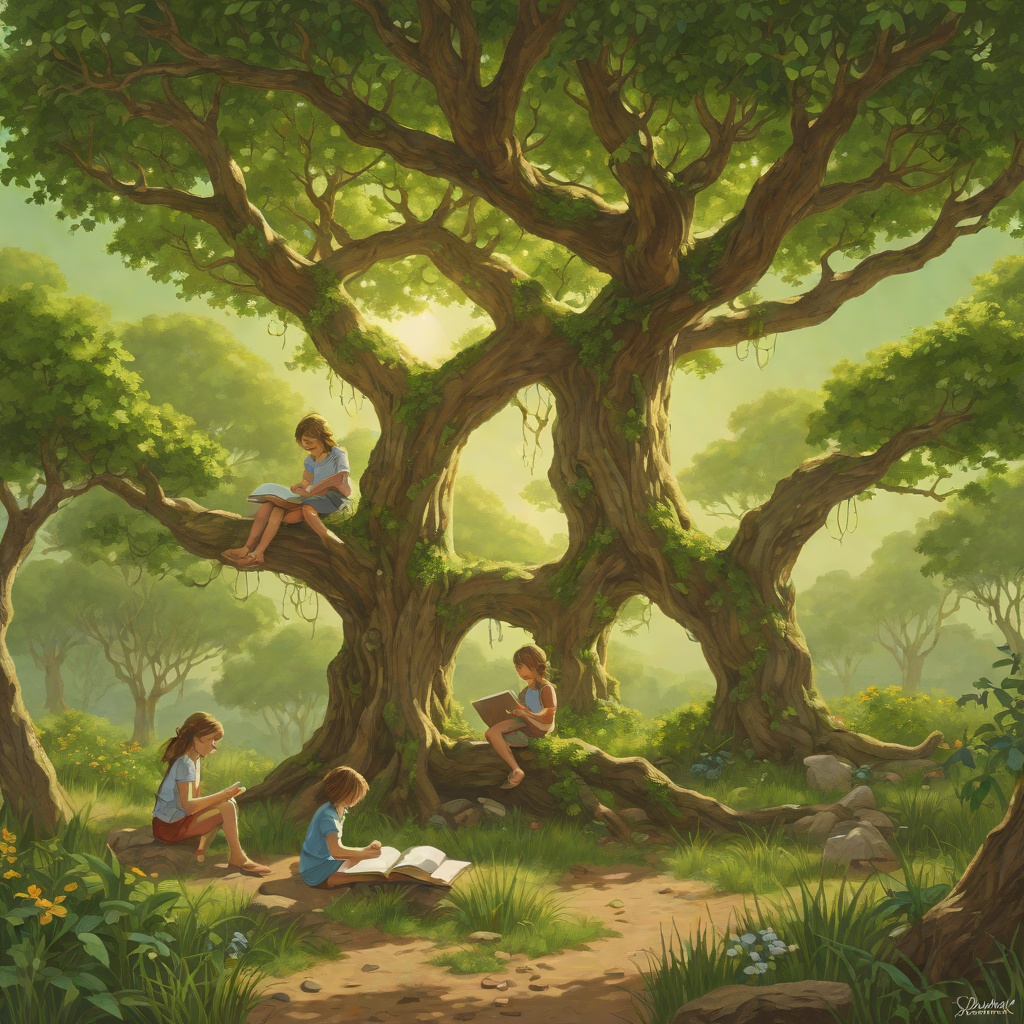 The Education of Desire from "The Faraway Tree". This flow follows how magical lands expose, indulge, and gradually reshape the children's wants.