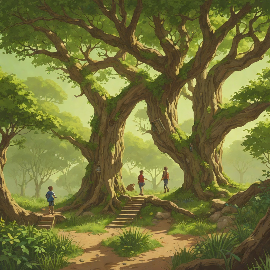 The Search for Missing Friends from "The Faraway Tree". This flow follows the investigation that converts unexplained absence into a successful rescue from the blocked slide.