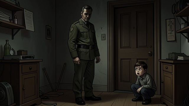 The Grandfather’s War from "The Guilty". The Grandfather’s War A soldier comes home altered Daniel Robie tells Will that his own father returned from World War II after fighting across the Pacific.