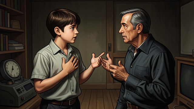 The Heart Gesture from "The Guilty". Affection in a Familiar Sign A brother’s welcome When Victoria introduces Will as Tyler’s brother, Tyler mouths the word but makes no sound.
