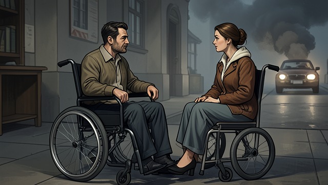 Choosing Not to Face It Alone from "The Guilty". Choosing Not to Face It Alone The aftermath When Will reunites with Jessica, she is recovering in a wheelchair and he is still healing from severe injuries.