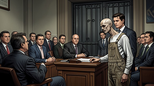 The Courtroom and Its Interests from "The Guilty". The Courtroom and Its Interests A case shaped by local power Daniel Robie is charged with murdering Sherman Clancy, and the arraignment draws a community ready…