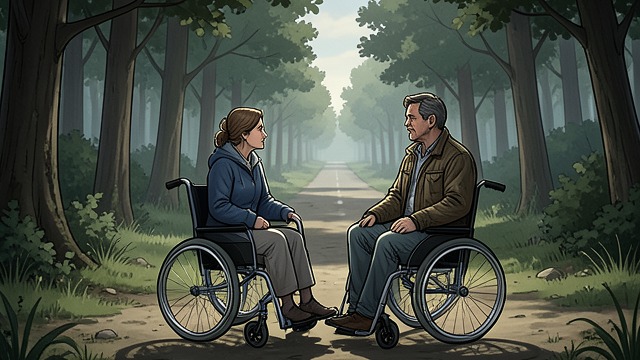Recovery and Mutual Trust from "The Guilty". Partnership Beyond the Mission Survival and return Reel survives surgery, though her wounds and recovery leave her in a wheelchair when she reunites with…