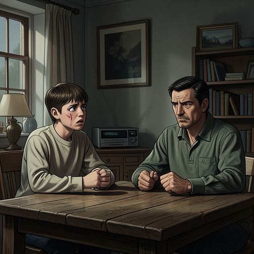 The Inheritance of Violence from "The Guilty". This thread traces how violence passes through families as learned behavior and trauma, and how truth and responsibility create a chance to interrupt its…