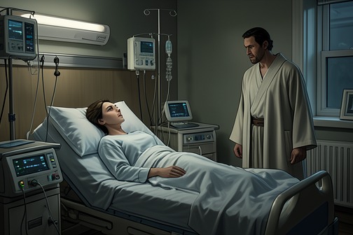 Malena's Miscarriage and Hospitalization from "The Hanging Girl". Malena’s miscarriage and hospitalization become a turning point in the conflict among Malena, Pirjo, and Atu.