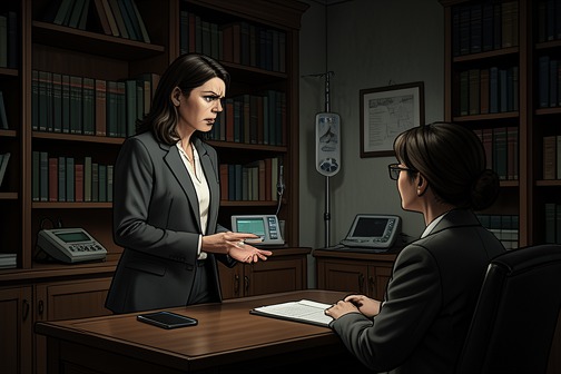 Valentina Reveals Her Suspicions to Pirjo from "The Hanging Girl". Valentina Reveals Her Suspicions to Pirjo is the moment a dream becomes an accusation.