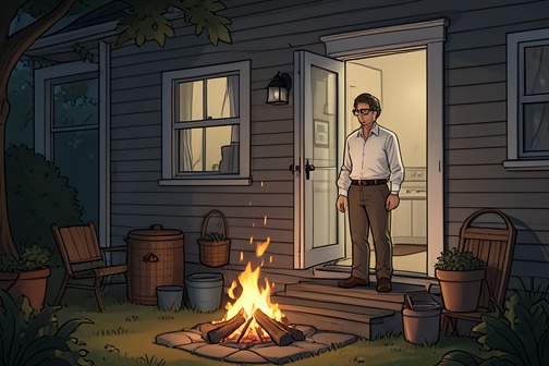 Shirley's escape from captivity from "The Hanging Girl". Shirley’s escape from captivity turns a house where Pirjo expects her to die into the site of her rescue.